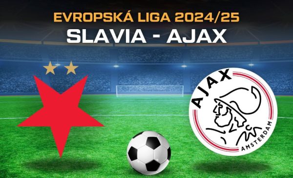 Slavia – Ajax live [3.10.] v TV, online, live stream, sestavy, kurzy