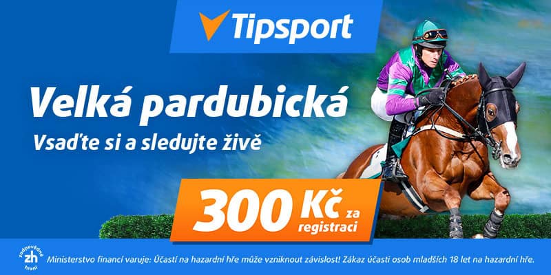 Velká Pardubická živě live na TV Tipsport