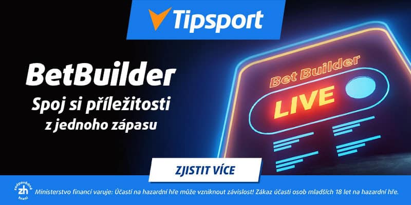 Tipsport BetBuilder live sázky