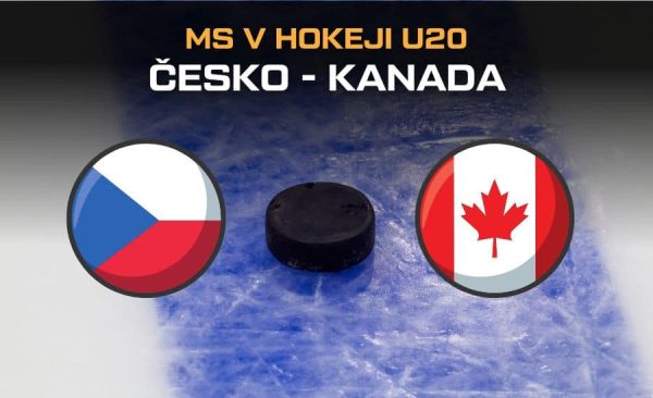 Česko – Kanada čtvrtfinále MS v hokeji juniorů live [3.1.] v TV, online, live stream, sestavy, kurzy