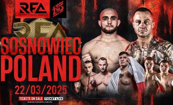 RFA 21 x ZHS Sosnowiec – program, fight card, výsledky, live přenos