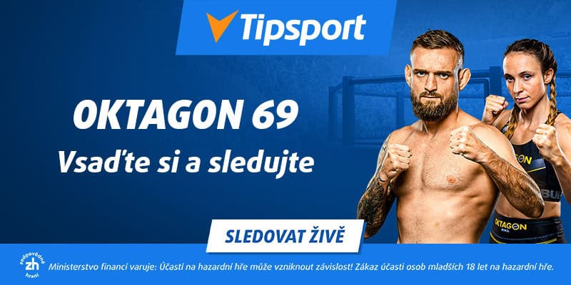 Oktagon 69 živě na TV Tipsport