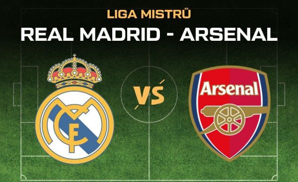Real Madrid – Arsenal |16.4.| kde sledovat v TV, online, sestavy a kurzy