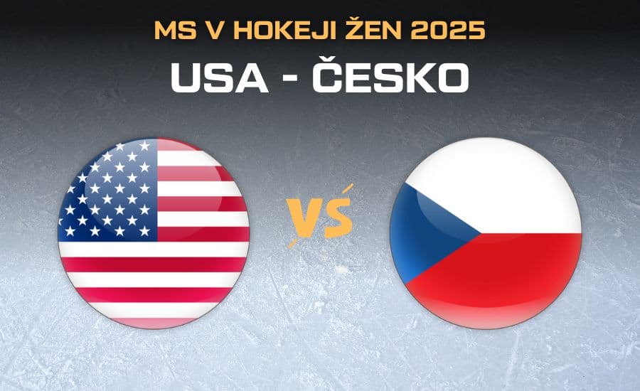 USA - Česko semifinále MS v hokeji žen 2025