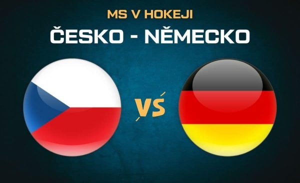 Česko – Německo |19.5.| livestream MS v hokeji 2025, sestavy, kurzy, analýza