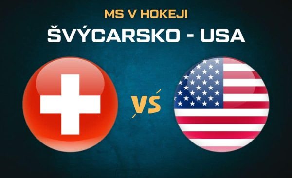 Švýcarsko – USA |25.5.| livestream finále MS v hokeji 2025, sestavy, kurzy, analýza