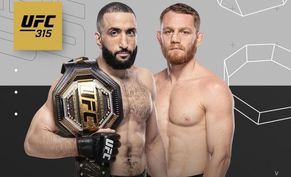 UFC 315 program, fight card, kurzy, live stream zdarma