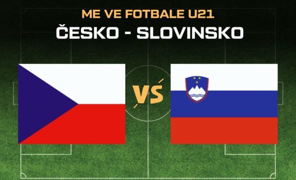 Česko – Slovinsko |18.6.| ME ve fotbale U21 2025 – sestavy, livestream, kurzy