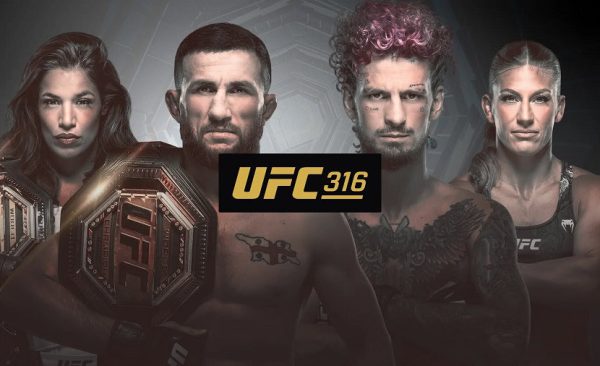 UFC 316 program, fight card, kurzy, live stream zdarma