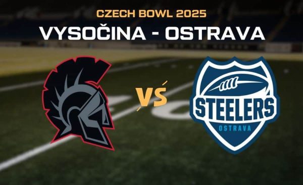 Vysočina Gladiators vs. Ostrava Steelers |12.7.| Sledujte livestream Czech Bowl 2025 zdarma, nejlepší kurzy, bilance či možnosti sledování