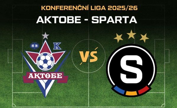 Aktobe – Sparta live |24.7.| Sledute 2. předkolo Konferenční ligy v TV, bilance, kurzy, sestavy