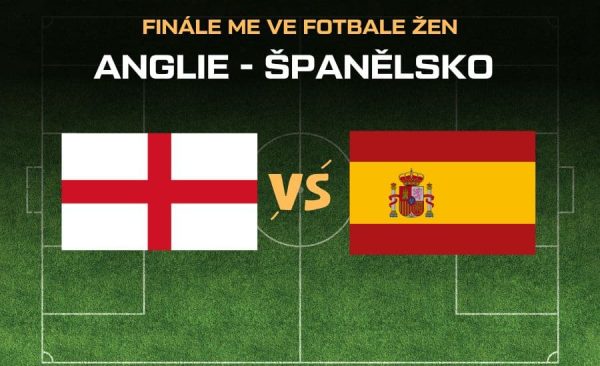 Anglie – Španělsko – finále ME žen ve fotbale |27.7.| v TV, online, live stream, sestavy, kurzy