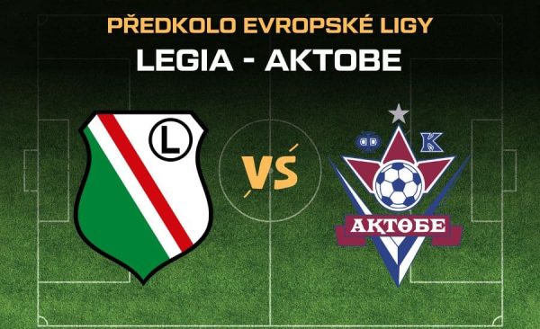 Legia – Aktobe |10.7.| První předkolo Evropské ligy ukáže soupeře Baníku a Sparty, sledujte livestream zdarma!