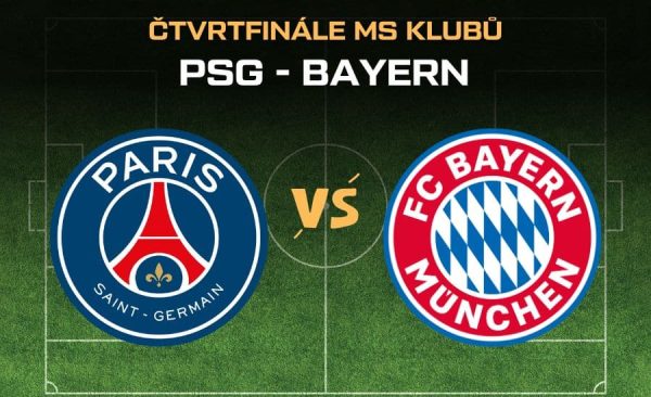 PSG – Bayern Mnichov na MS klubů |5.7.| livestream zdarma, živě v TV, sestavy, kurzy