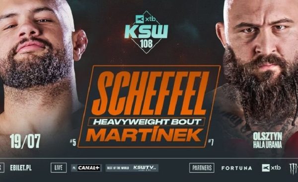 Martínek vs. Scheffel dnes na KSW 108 – livestream zdarma, kurzy, analýza, tipy