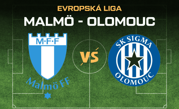 Malmö – Olomouc |21.8.| Live stream zdarma 4. předkola Evropské ligy, kurzy, sestavy