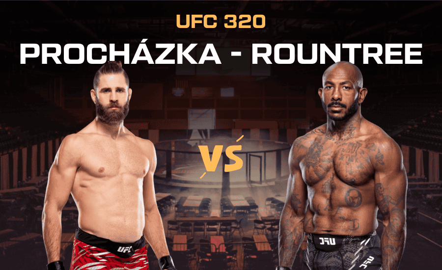 Jiří Procházka vs Rountree na UFC 320 – Procházka po tvrdém KO vítězí a míří za titulem 1 Prochazka vs. Rountree na UFC 320