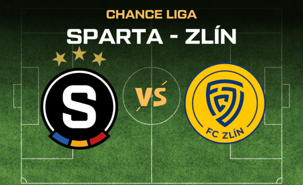 Sparta – Zlín live |31.8.| stream zdarma, online, živě v TV, sestavy, kurzy