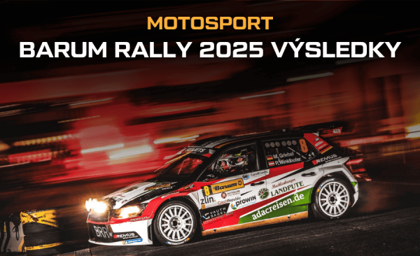 Barum Rally 2025 výsledky |neděle 17.8.| Vítěz závodu, program závěrečného dne