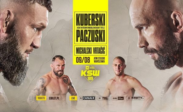 KSW 109 Varšava – program, fight card, kurzy, kde sledovat živě