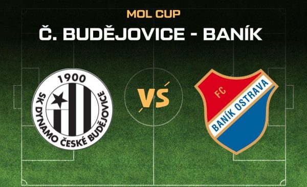 České Budějovice – Baník Ostrava |24.9.| MOL Cup zápas živě a online zdarma, sestavy, kurzy