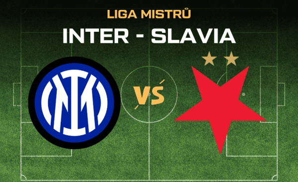 Inter – Slavia live |30.9.| Kde sledovat 2. kolo Ligy mistrů, TV přenos, online, audio, kurzy
