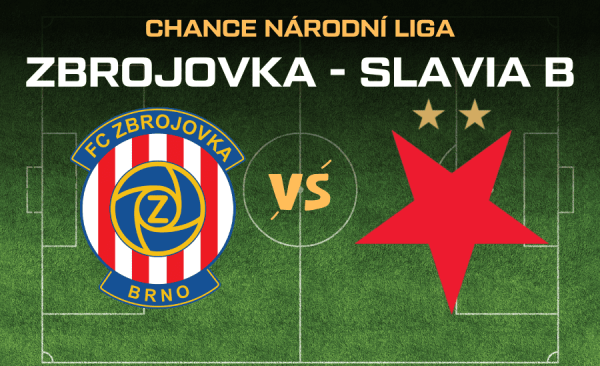 Zbrojovka Brno – Slavia B |27.9.| livestream zdarma, sestavy, kurzy a tipy