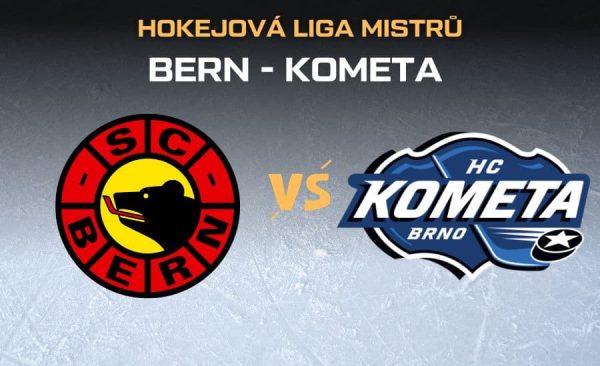 Bern – Kometa Brno |7.9.| – live stream zdarma z hokejové Ligy mistrů, sestavy, kurzy