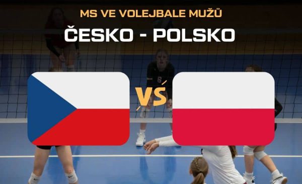 Česko – Polsko živě |28.9.| livestream MS ve volejbale zdarma, TV přenos, kurzy