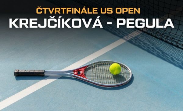 Krejčíková – Pegula live |2.9.| čtvrtfinále US Open live stream zdarma, bilance, kurzy