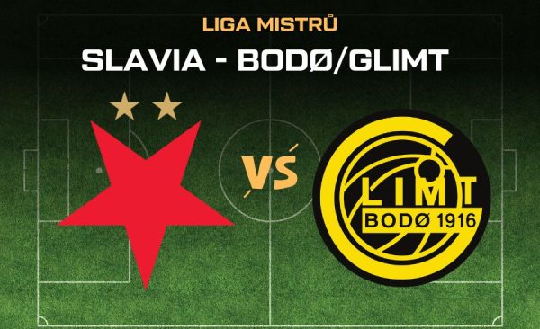 Slavia – Bodø/Glimt živě |17.9.| TV přenos 1. kola Ligy mistrů, online, audio, sestavy, kurzy