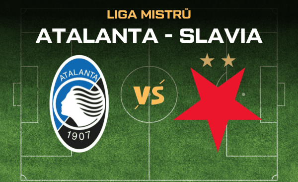 Atalanta – Slavia Praha |22.10.| Liga mistrů ŽIVĚ v TV, audio přenos, sestavy a kurzy