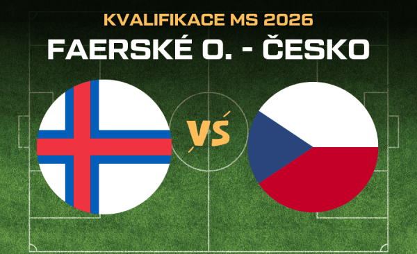 Faerské ostrovy – Česko |12.10.| sestavy, kurzy, live přenos, TV vysílání