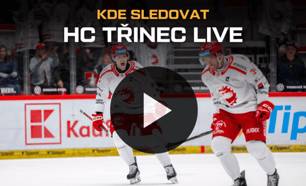 Kde sledovat Třinec live 2026 – Oceláři živě v televizi, live stream, online
