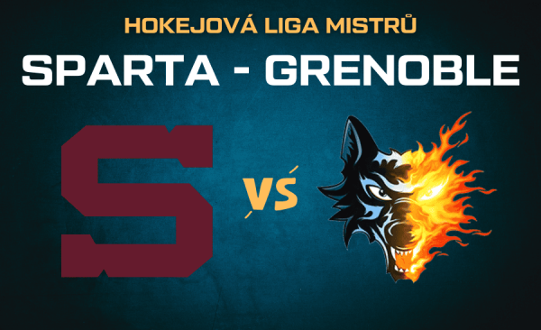Sparta – Grenoble |14.10.| live stream zdarma, sestavy, kurzy na hokejovou Ligu mistrů