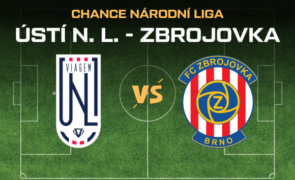 Ústí nad Labem – Zbrojovka Brno |3.10.| Live stream 2. ligy zdarma, sestavy, kurzy, tipy
