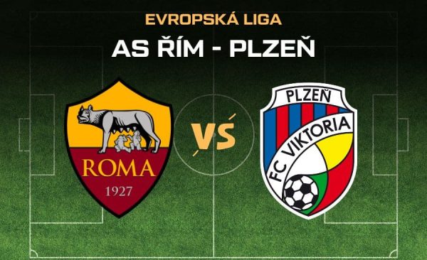 AS Řím – Plzeň živě |23.10.| Live přenos 3. kola Evropské ligy, TV, audio, sestavy, kurzy
