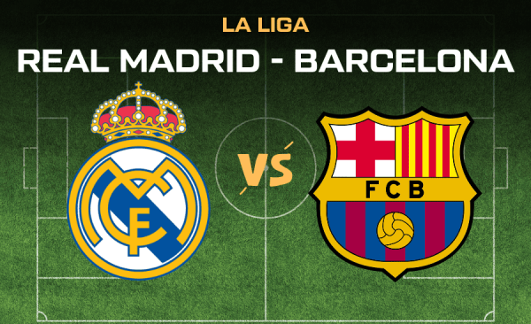 Real Madrid – Barcelona ŽIVĚ |26.10.| El Clásico live stream ZDARMA, TV přenos a kurzy