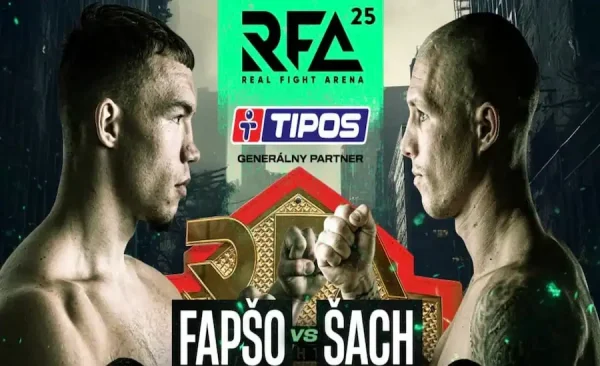 RFA 25 Žilina – karta, program, Fapšo vs. Šach a kde sledovat živě