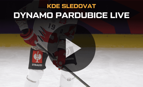 Kde sledovat Dynamo Pardubice živě 2026 – live stream zdarma, TV přenos a HC Pardubice vstupenky