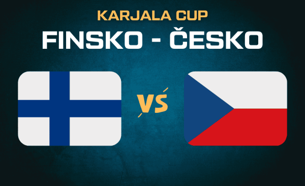 Finsko – Česko |8.11.| Karjala Cup 2025 živě v televizním vysílání, sestavy a kurzy