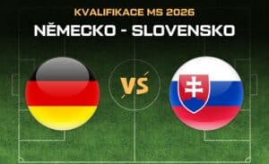 Futbal Německo - Slovensko kvalifikace na MS 2026