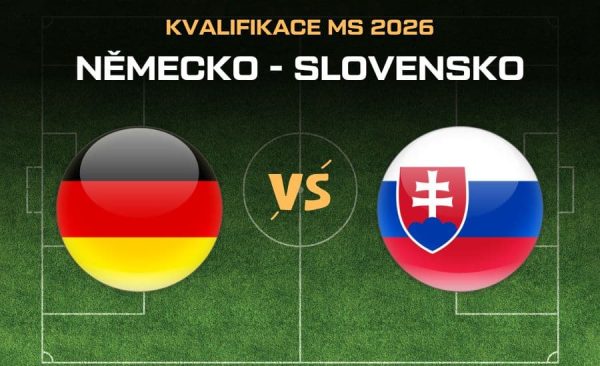 Německo – Slovensko |17.11.| kvalifikace MS 2026 – sestavy, live přenos, kurzy