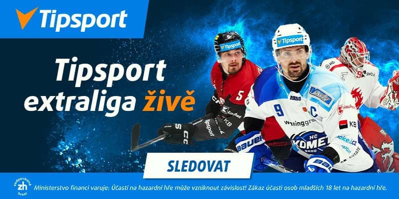 Hokej Tipsport extraliga live stream na TV Tipsport
