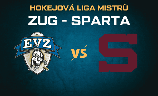 Zug – Sparta |12.11.| live stream na hokejovou Ligy mistrů, TV vysílání, sestavy a kurzy
