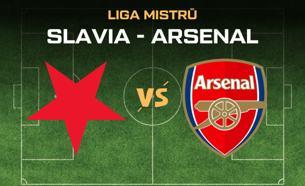 Slavia – Arsenal |4.11.| Liga mistrů dnes živě, audio přenos, sestavy a kurzy