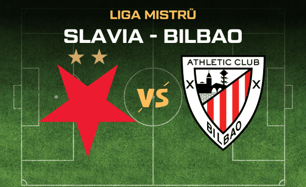 Slavia – Bilbao |25.11.| Liga mistrů dnes živě, audio vysílání, sestavy a kurzy