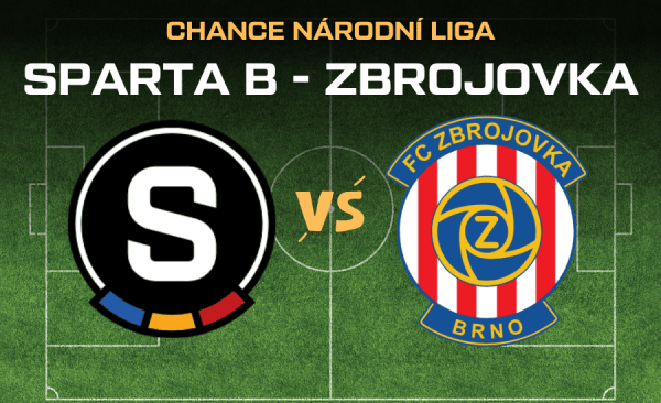 Sparta B – Zbrojovka Brno |9.11.| live stream zdarma na 2. ligu, TV přenos a sestavy