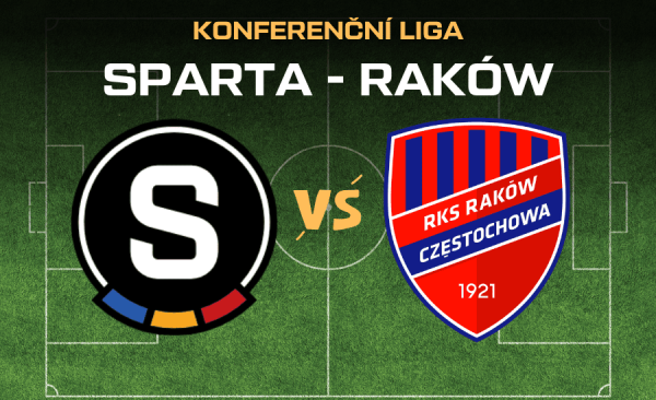 Sparta – Raków živě |6.11.| Konferenční liga live, TV přenos, audio zdarma a sestavy