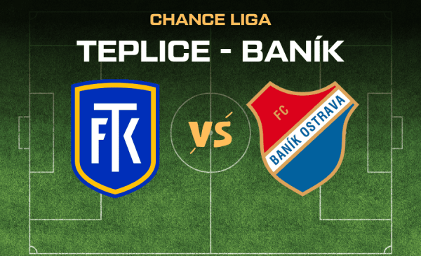 Teplice – Baník Ostrava |22.11.| Chance Liga live stream zdarma, TV přenos, sestavy a kurzy